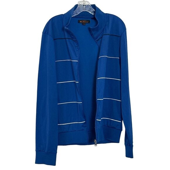 Ben Sherman Casual Long Sleeves Polyester Jacket Blue Xlarge Sku 2653 - Picture 9 of 16